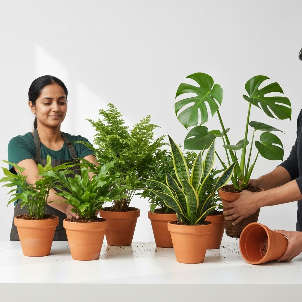 화분갈이 전문 서비스