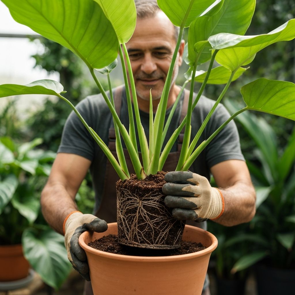 전문 화분갈이 서비스